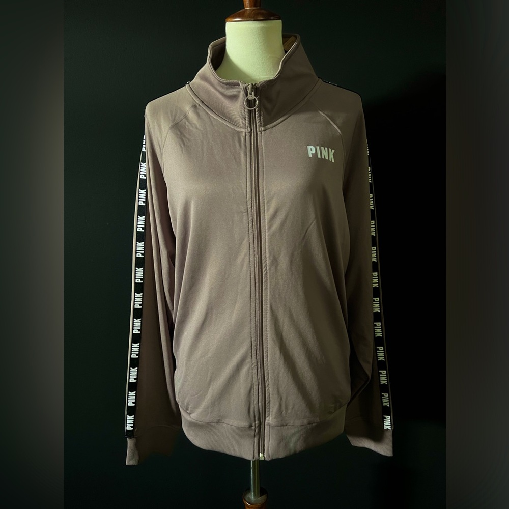 PINK Logo Track Jacket